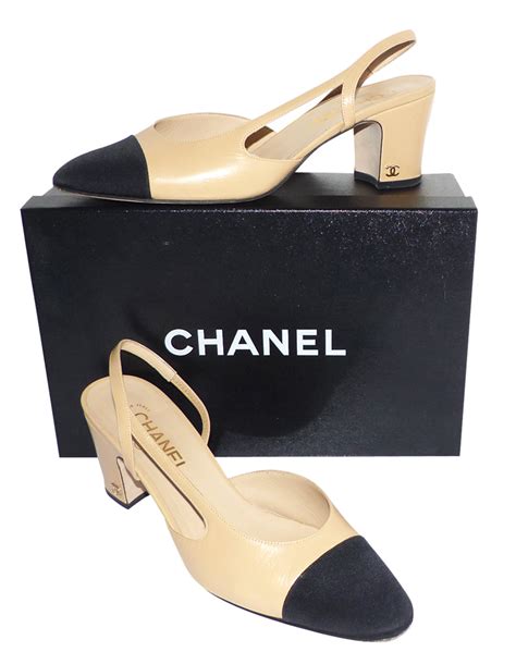 slingback chanel occasion|chanel slingback sale.